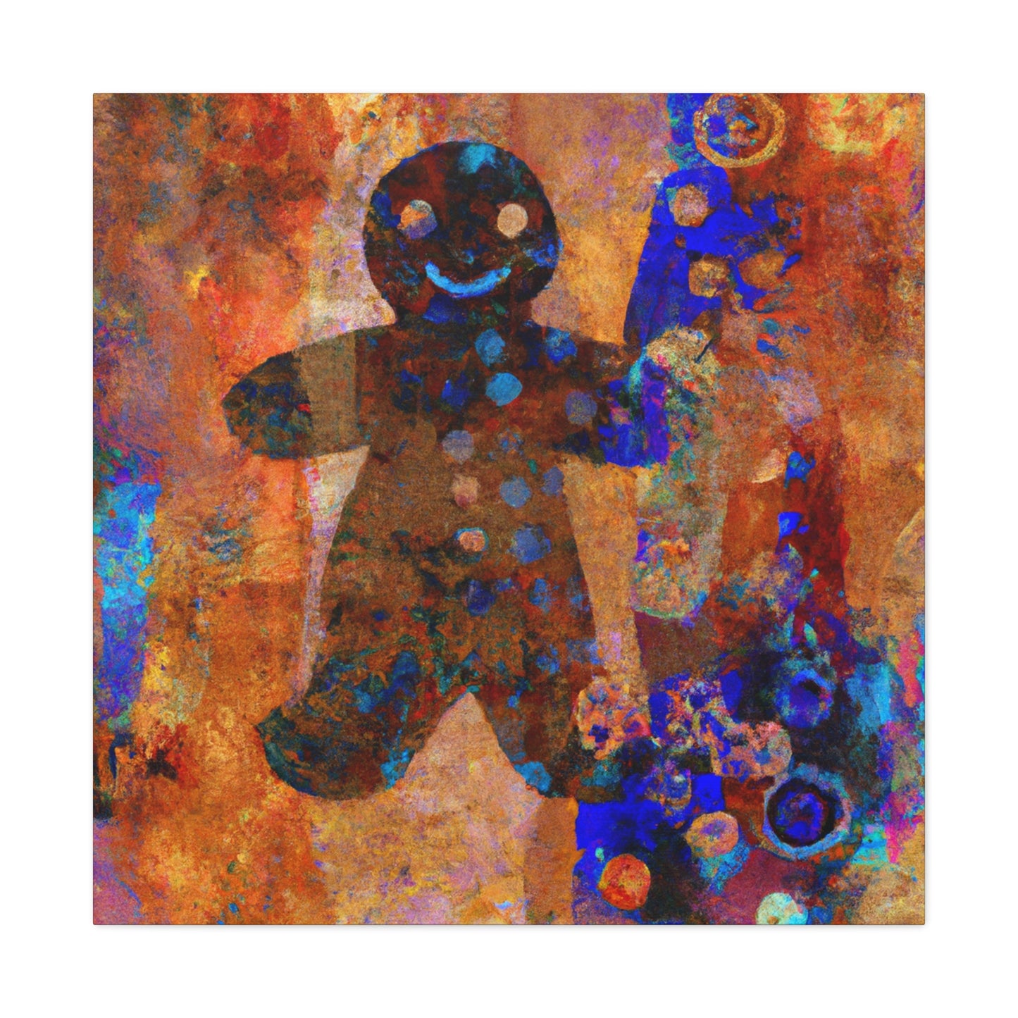 Gingerbread Man Reverie - Canvas