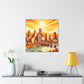 "Enchanting Vistas of Portland" - Canvas