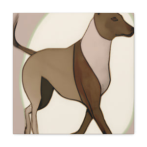 Dingo in Art Nouveau - Canvas