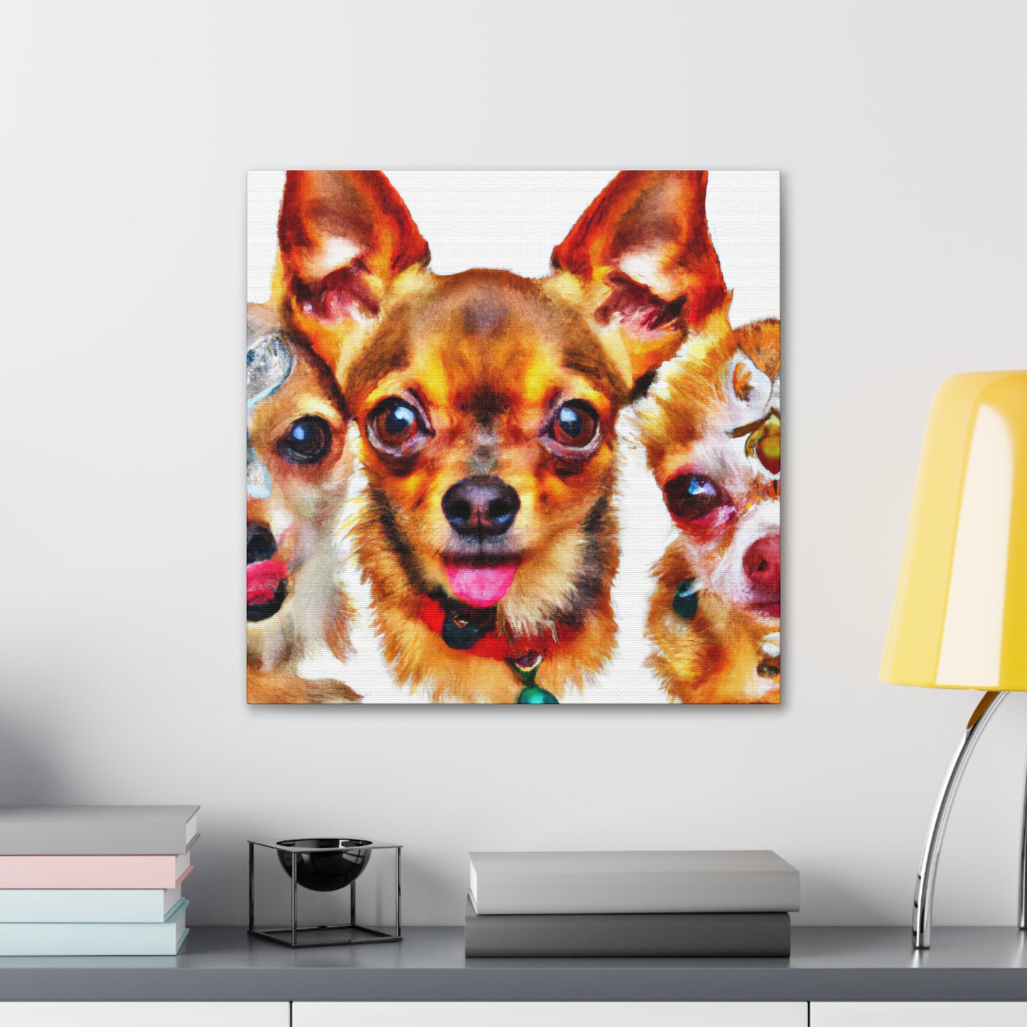 "Proud Chihuahua Pup" - Canvas