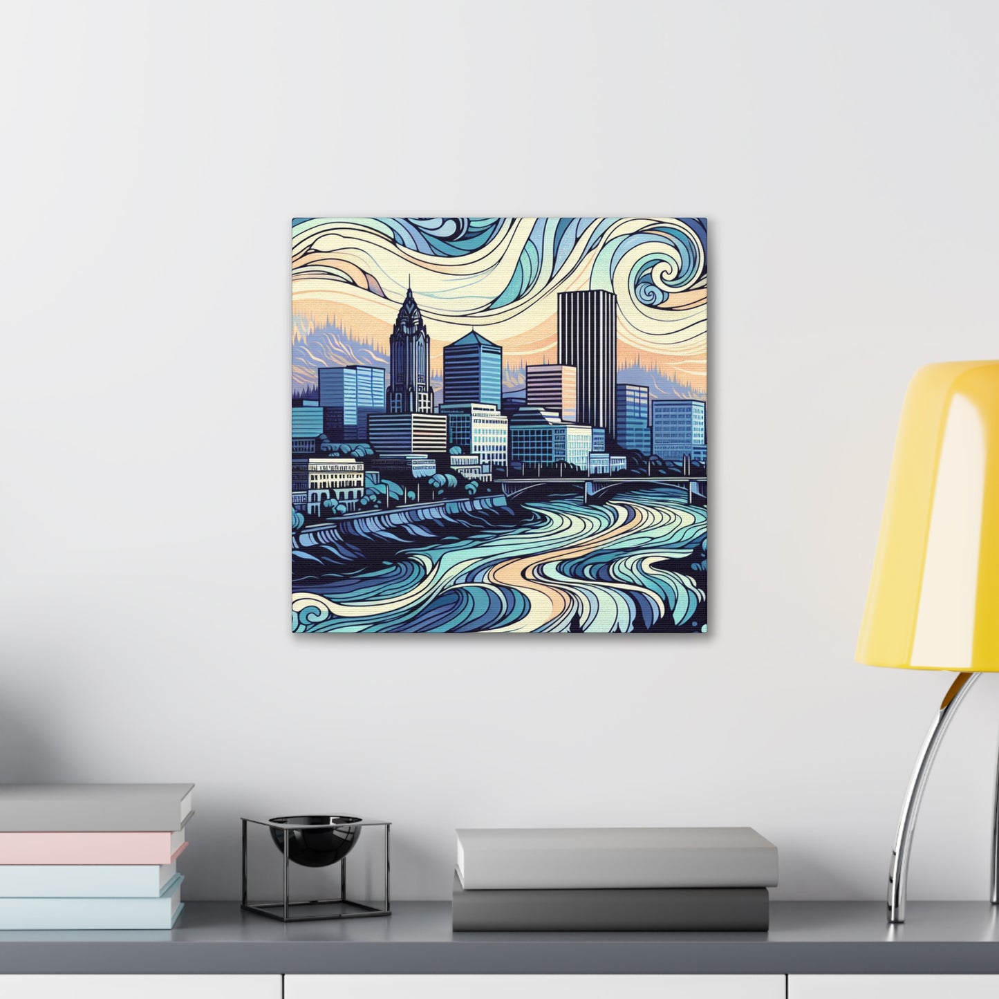 "Emerald City Rhapsody" - Canvas