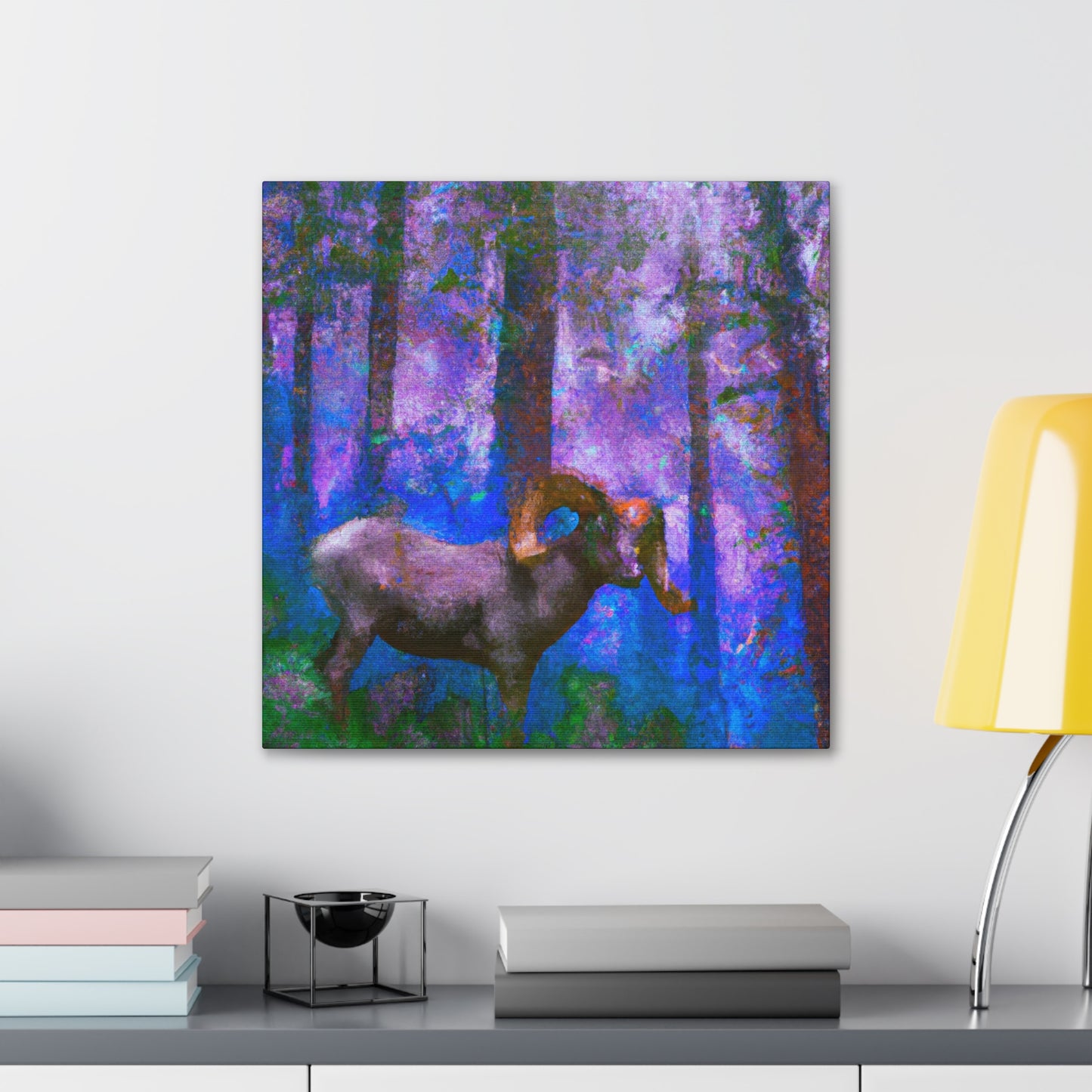 "Big Horn Impressionism" - Canvas