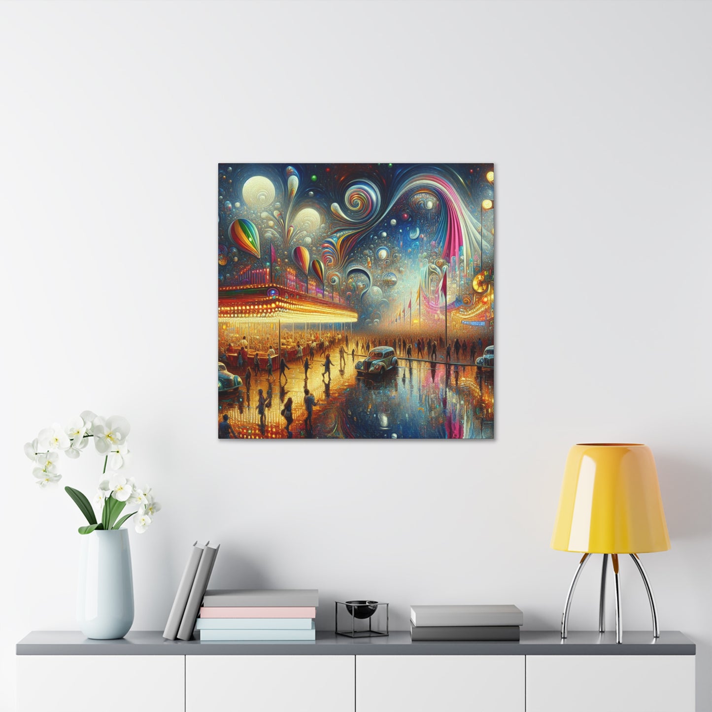 Ethereal Festival Reverie - Canvas