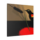 "Blackbird in Flight Rising" - Canvas