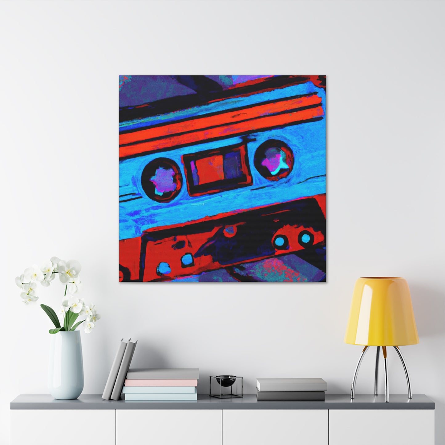 Vintage Tape Memoryscape - Canvas