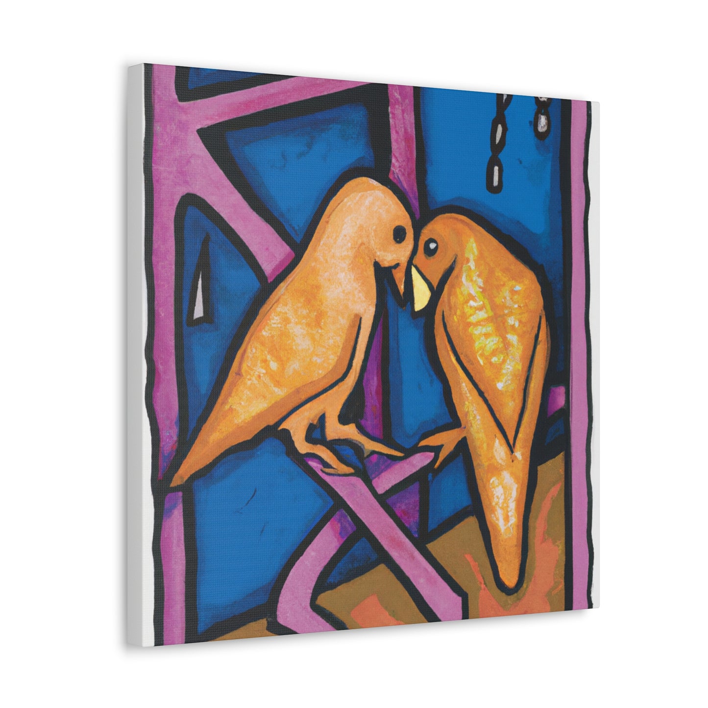 Lovers in Harmony. - Canvas