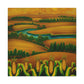 Corn in Splendour Garden - Canvas