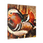 Mandarin Duck Triptych - Canvas