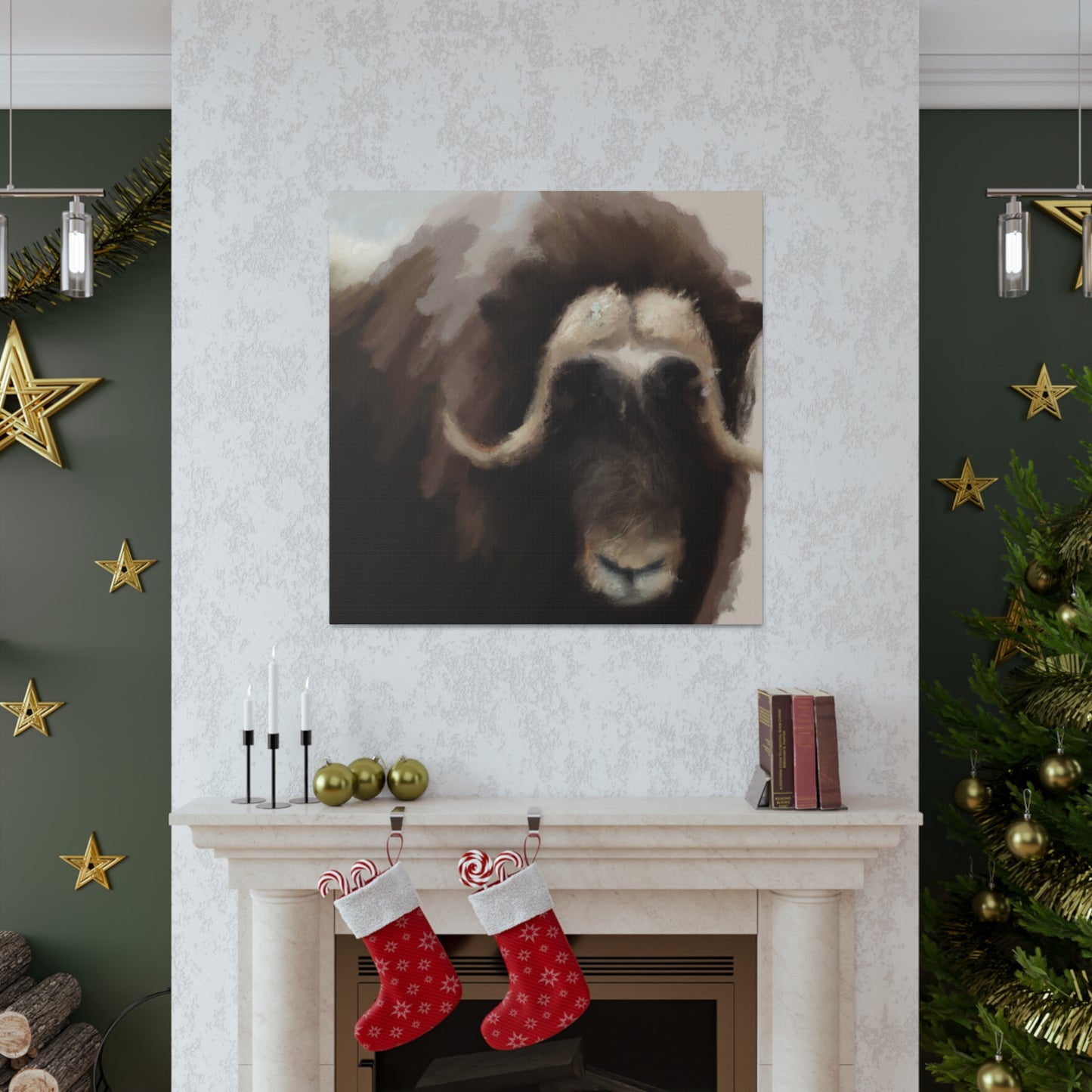 Musk Ox Majesty - Canvas