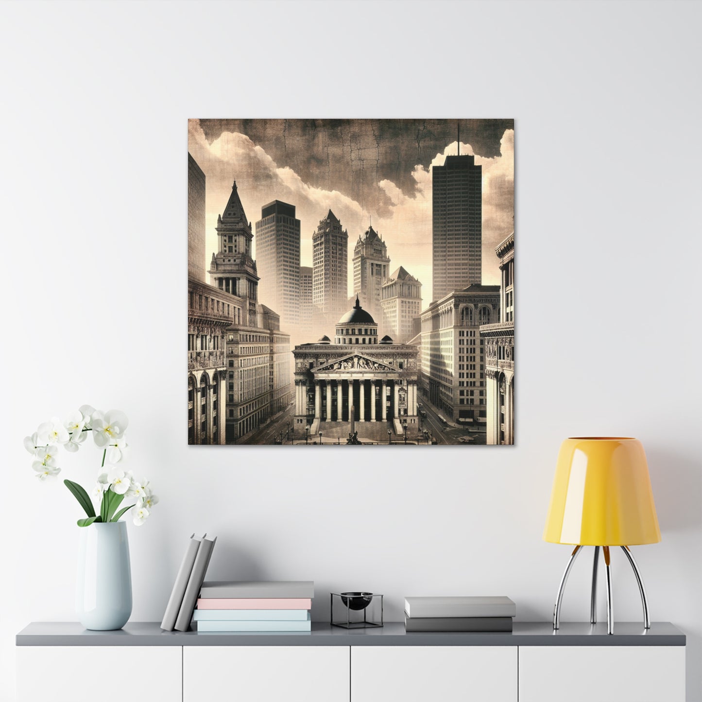 "Marvelous Boston Reverie" - Canvas