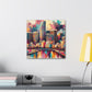 Magic City Vivid Expression - Canvas