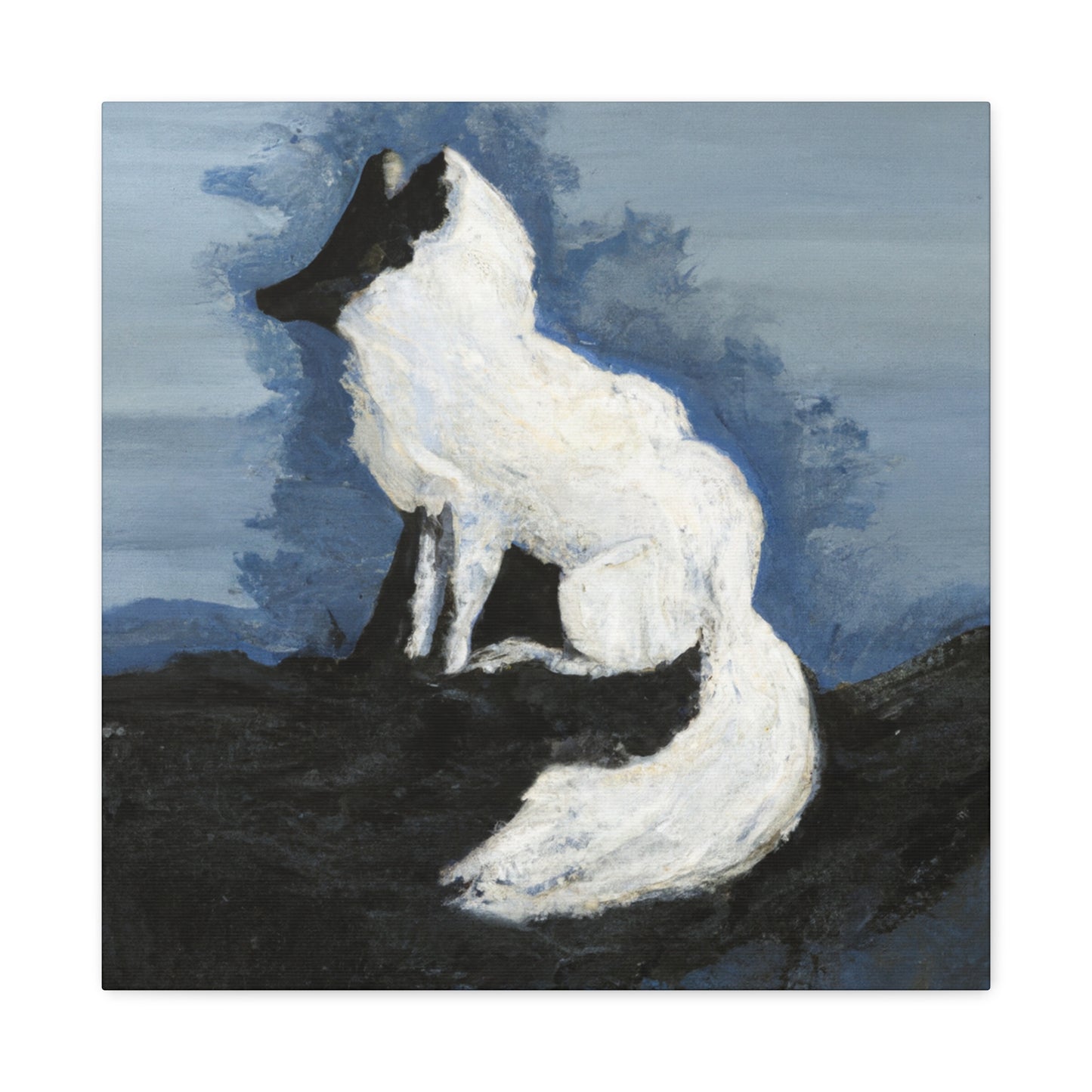 Arctic Fox Symphony - Canvas