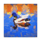 Mallard Duck Impressionism - Canvas