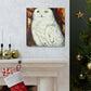 Snowy Owl Majestic Flight - Canvas