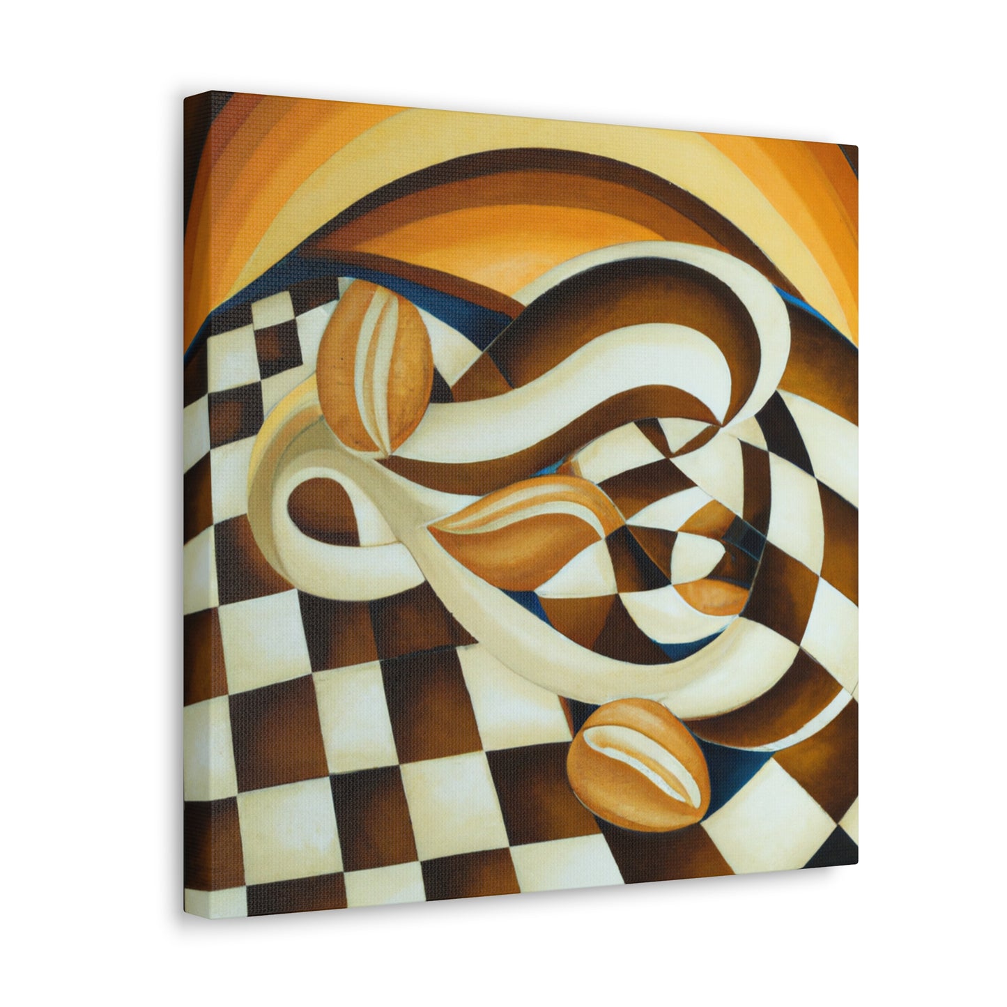 "Coffee: An Art Deco Classic" - Canvas