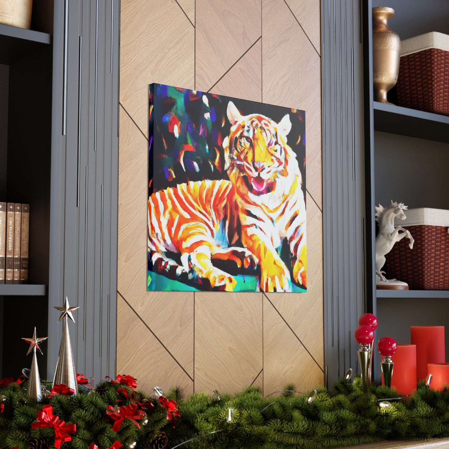 Majestic Bengal Tiger - Canvas