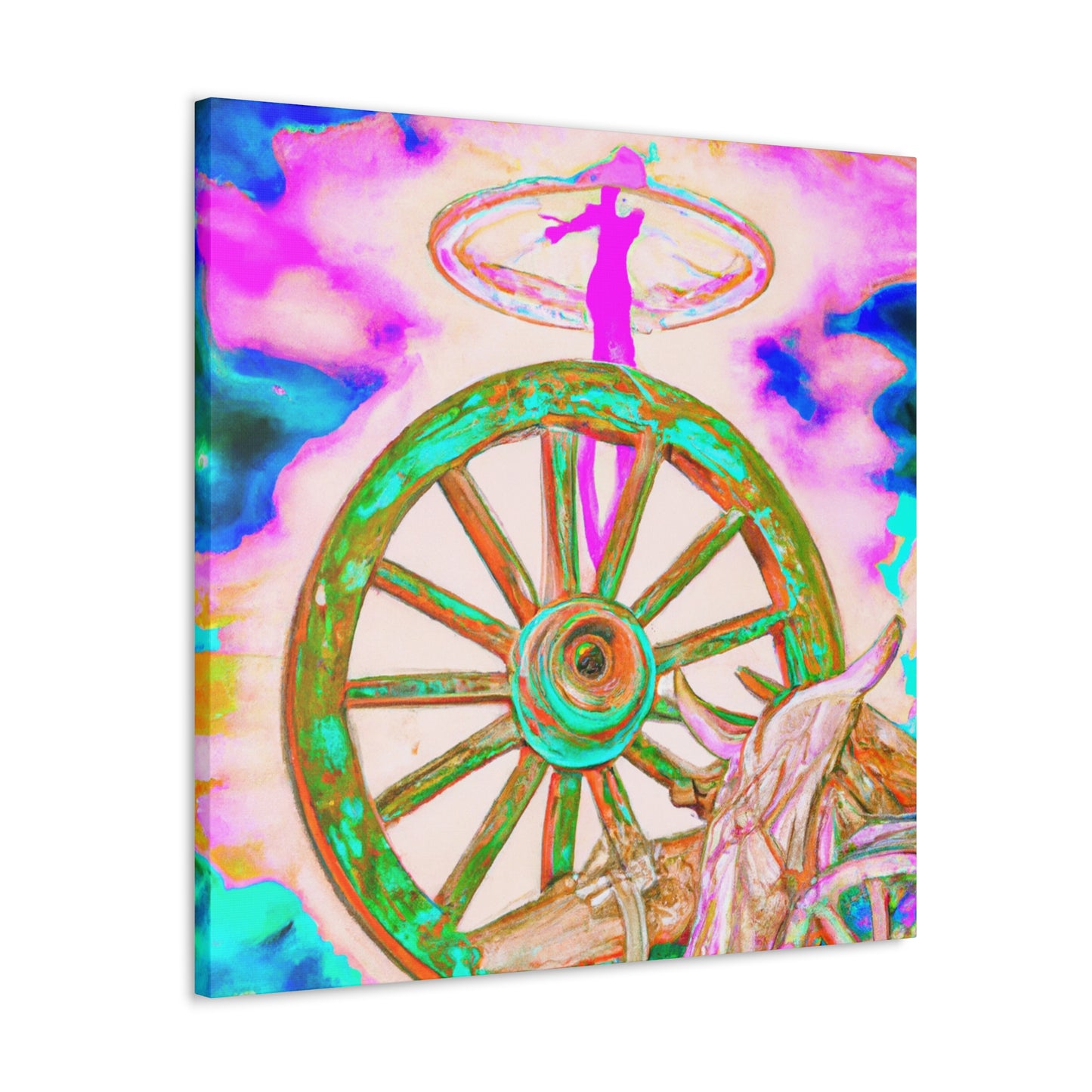 "Wheel of Surrealism" - Canvas