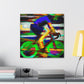 Bicycling Through Nature - Canvas