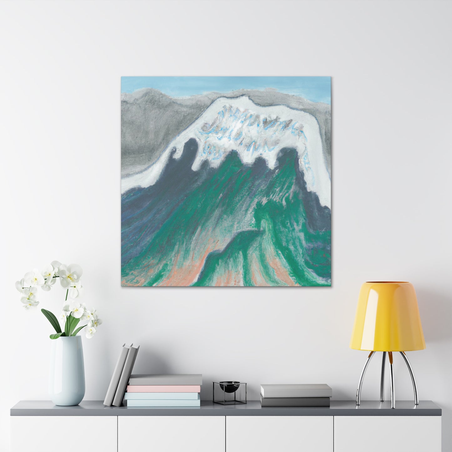 "Ocean Waves Serenity" - Canvas