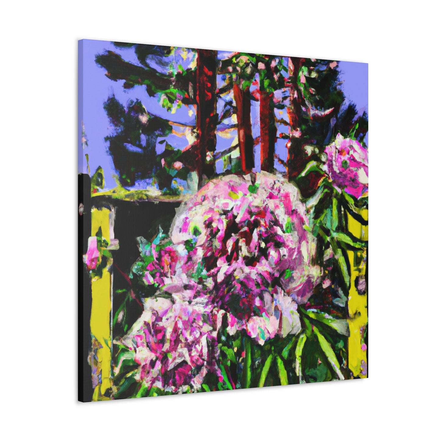 "Peonies in the Park" - Canvas