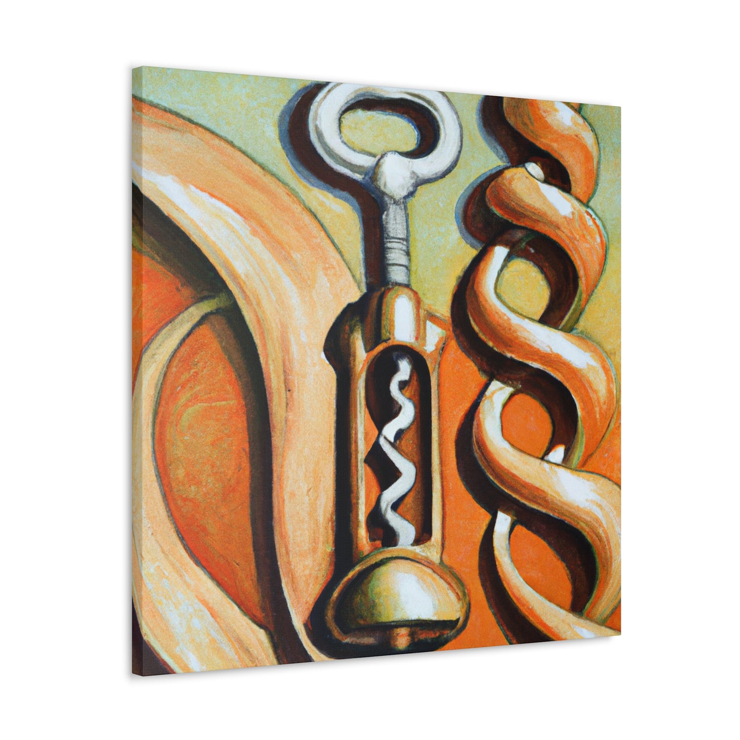 "Corkscrew: An Artwork" - Canvas