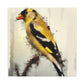 "American Goldfinch Splendor" - Canvas