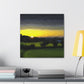 Countryside at Dawn - Canvas