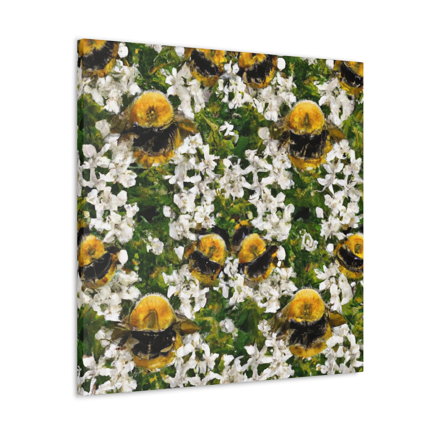 Bumblebee in Impasto - Canvas