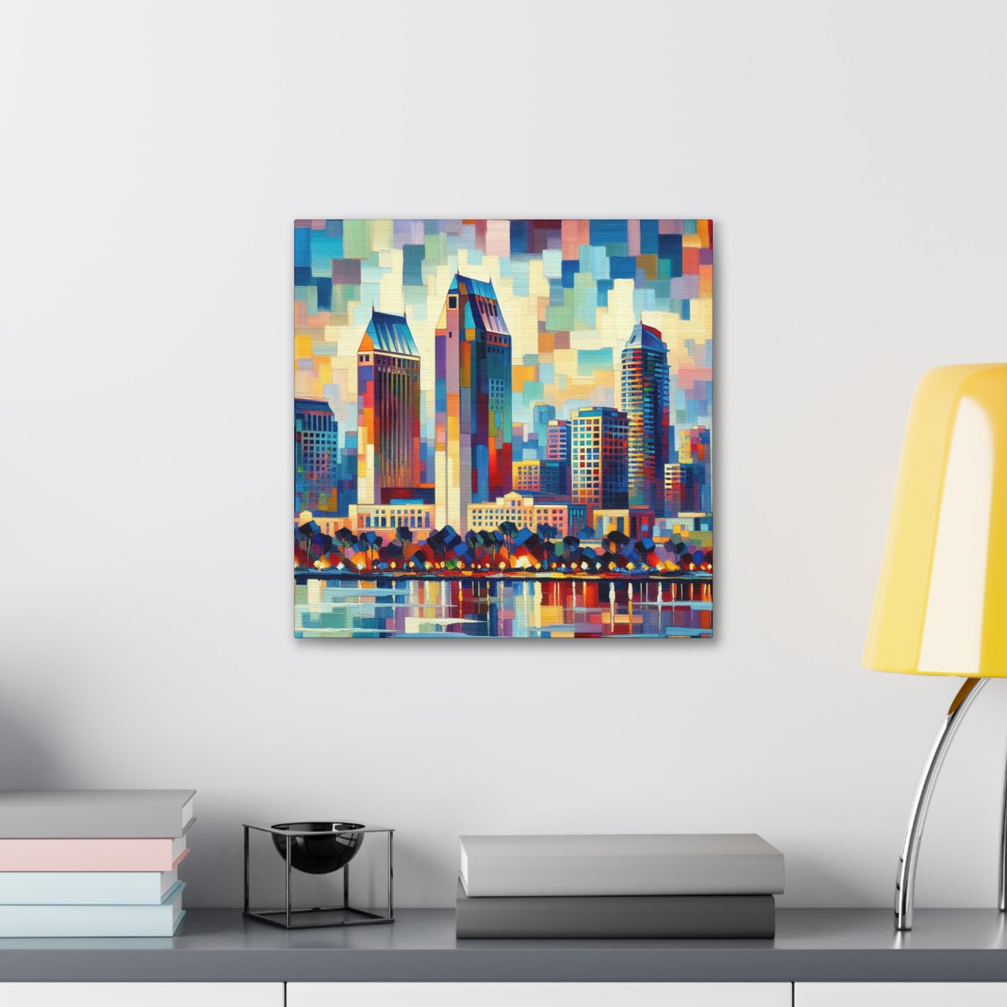 "Vibrant San Diego Spirit" - Canvas