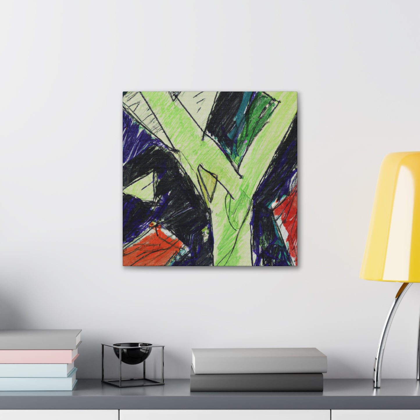 "Yields of Passionate Abstraction" - Canvas