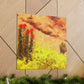 Desert Impressionism Piece - Canvas