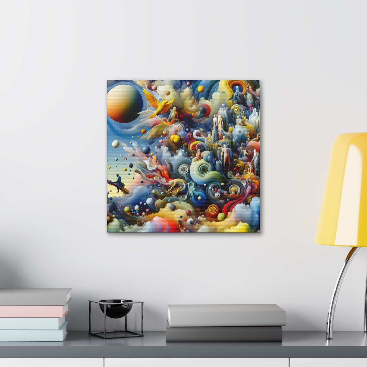 Cosmic Dreamscape Symphony. - Canvas