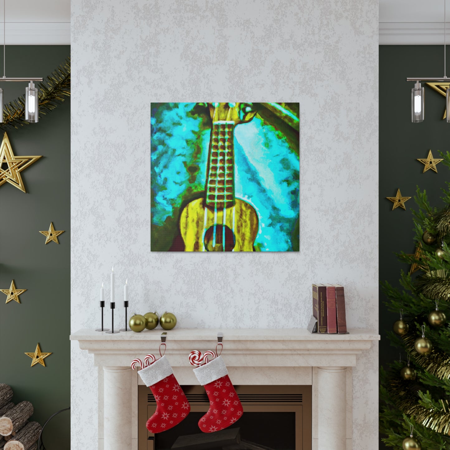 Ukelele Strumming Joy - Canvas