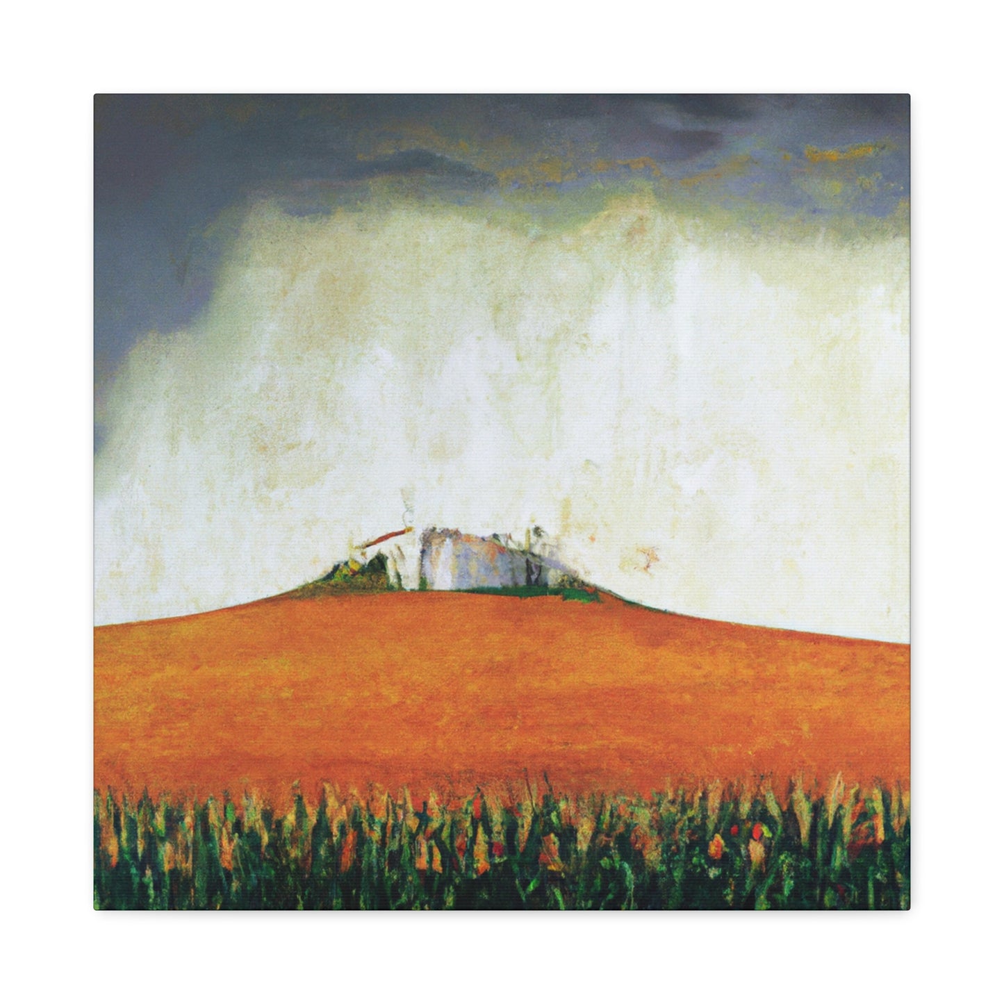 "Crops in Abstracted Fields" - Canvas