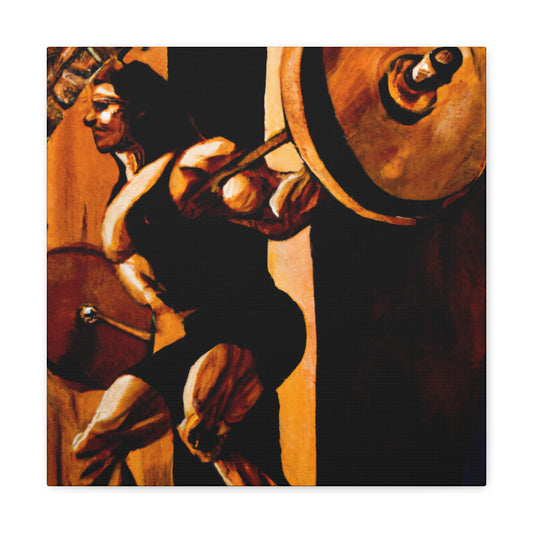 Lifting the World's Weight - Canvas