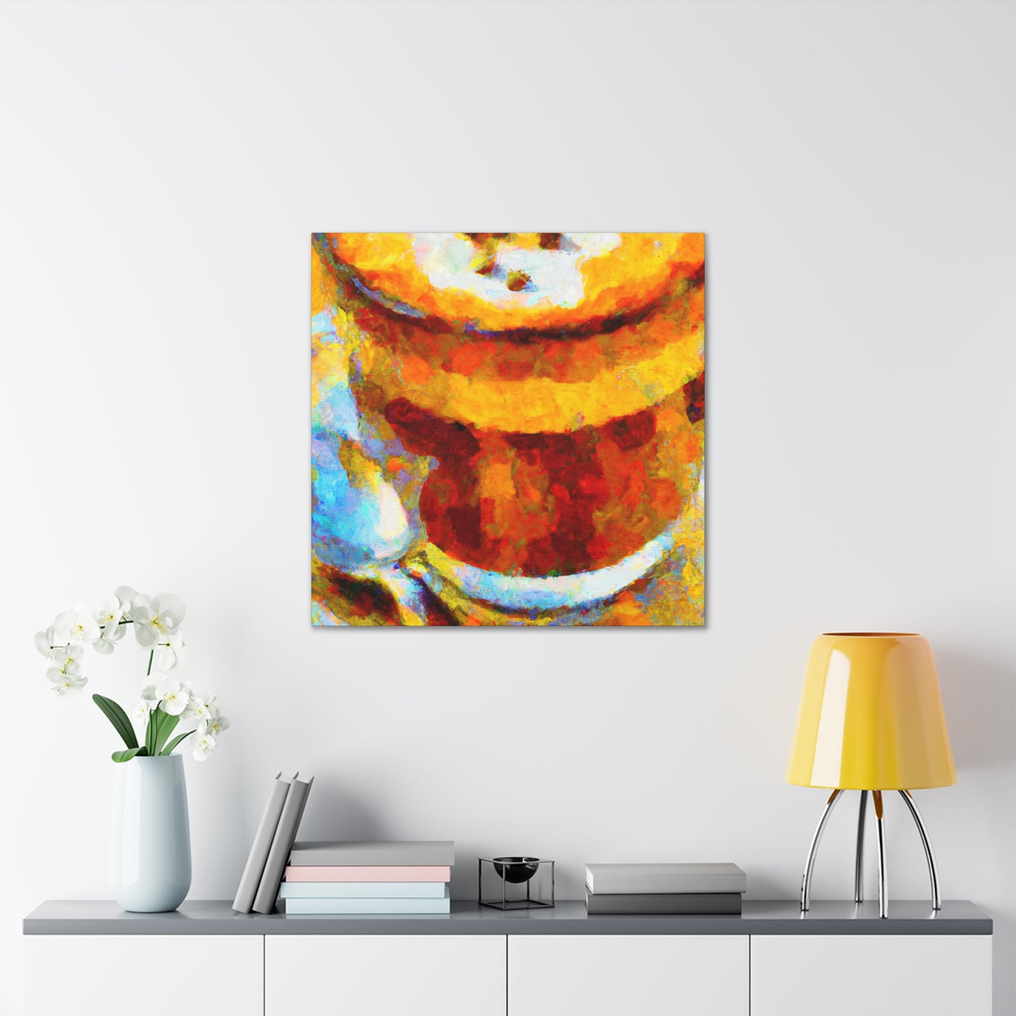 Cappuchino Fauvist Dream - Canvas