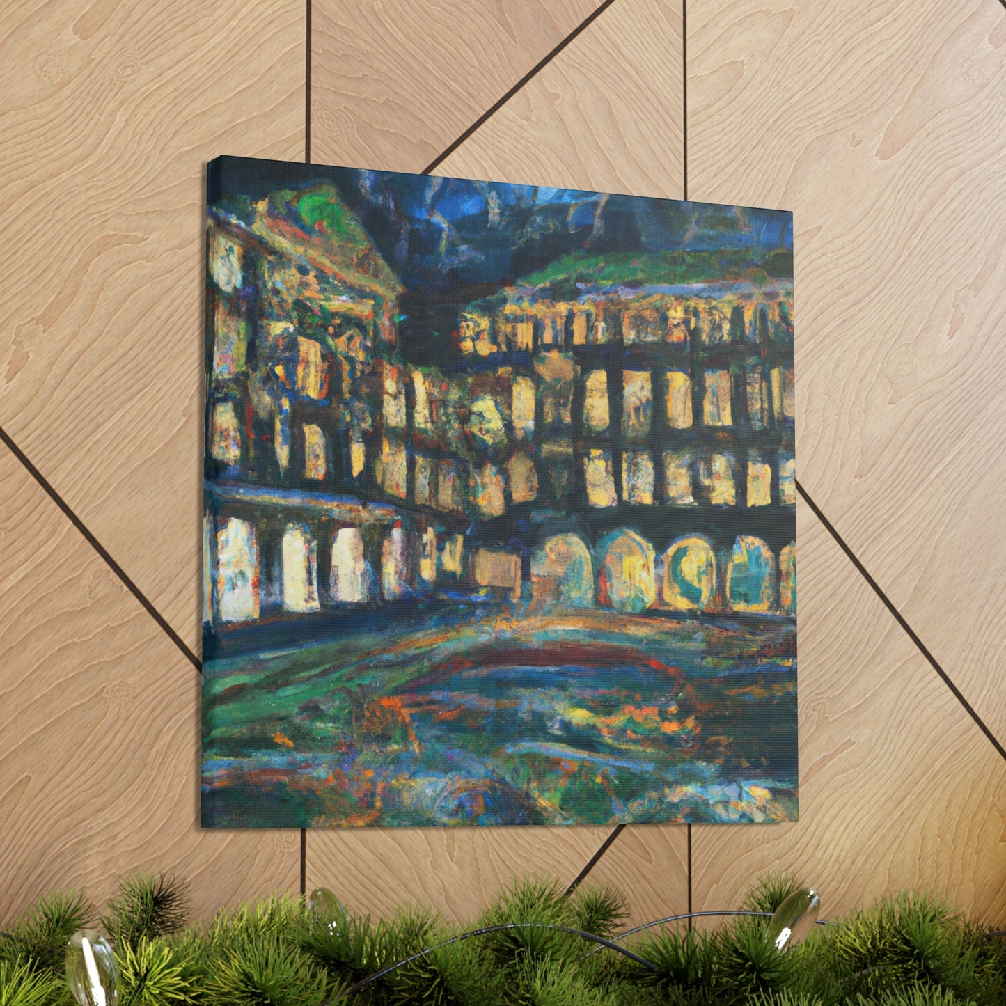 "Expressionist Dreamscape Painting" - Canvas