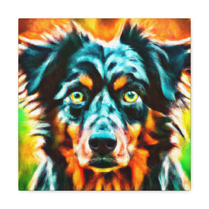 Glamorous Aussie Shepherd - Canvas