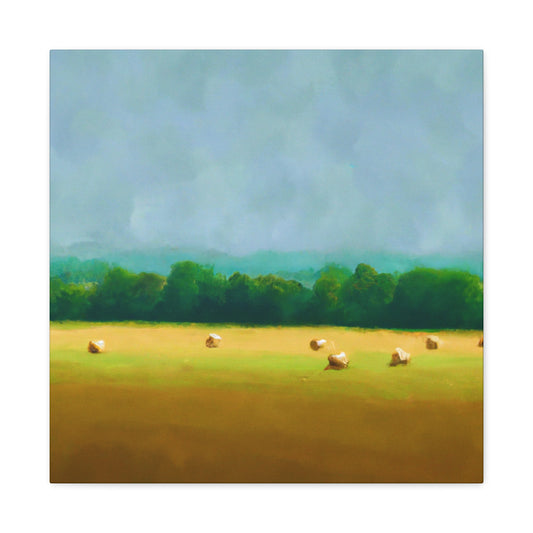 Golden Hayland Bliss - Canvas