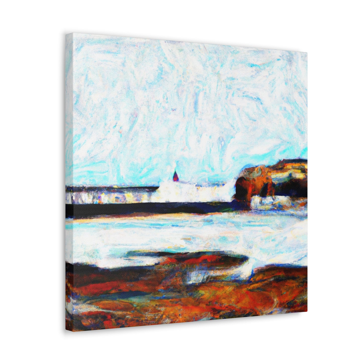 Seawall Expressionism Magic - Canvas