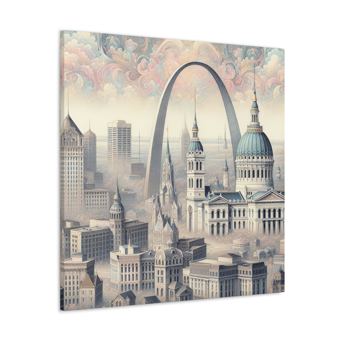 "Gateway to Renaissance Glory" - Canvas