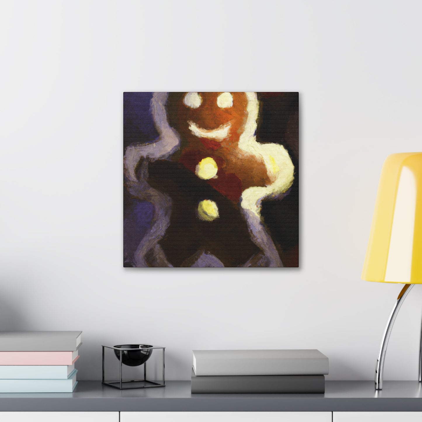 Gingerbread Man Hyperrealism - Canvas