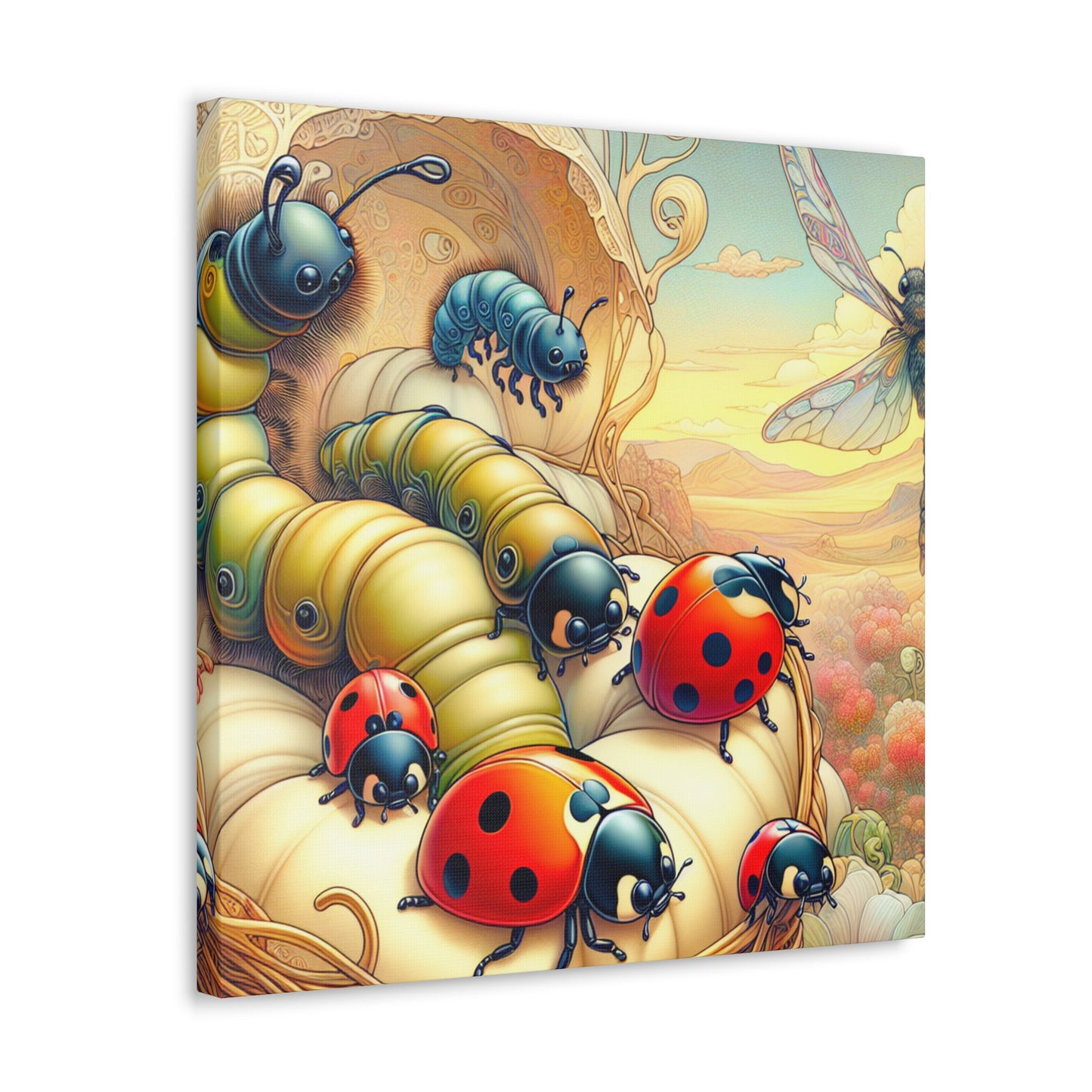 Whimsical Nature's Delight - Canvas