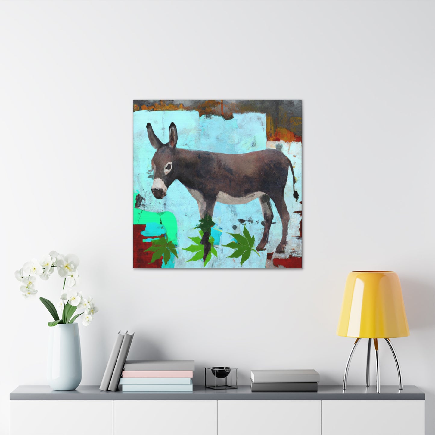 Ode to Donkey Art - Canvas