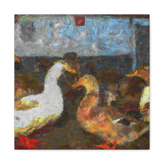 "Duck in Expressionism" - Canvas