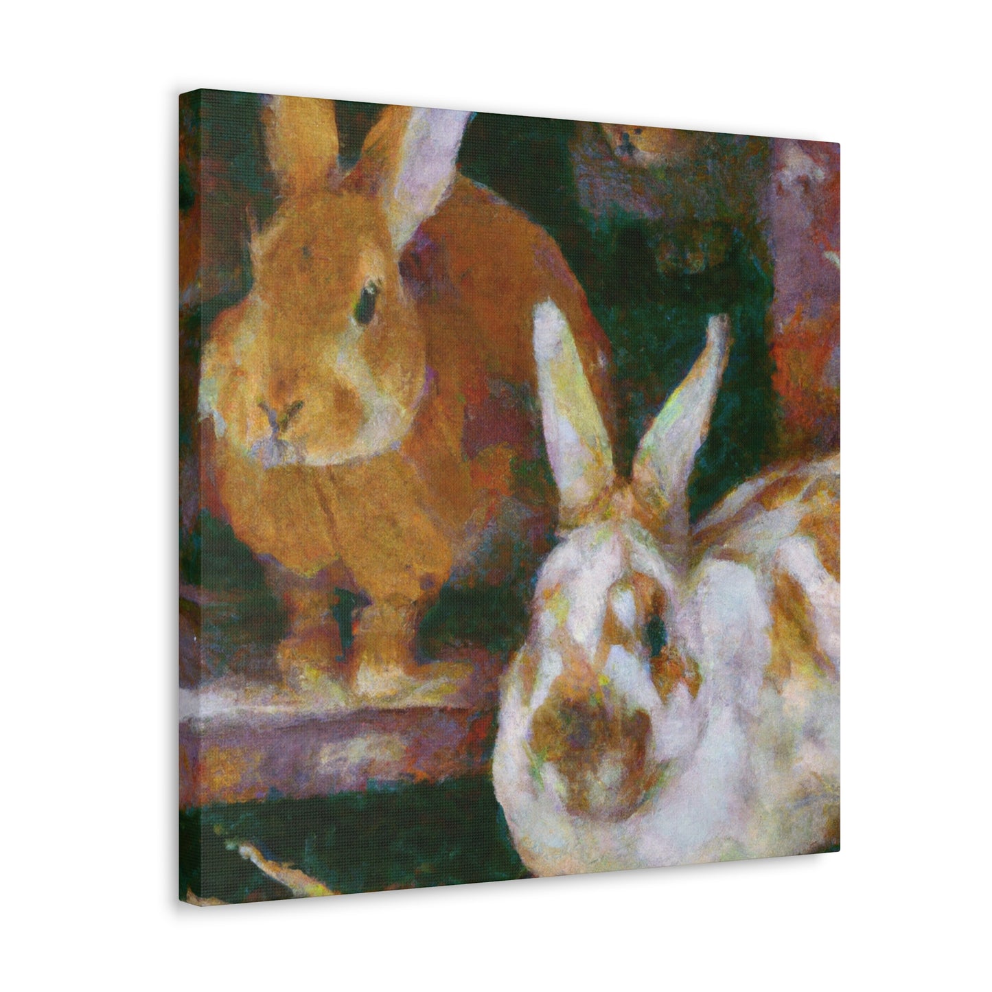 "Rabbit in the Meadow" - Canvas