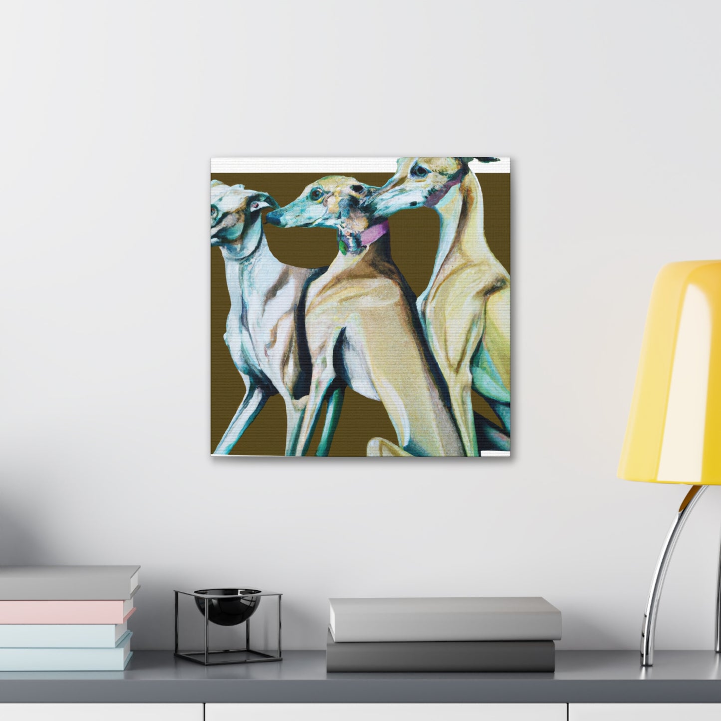 Greyhound in Splendor - Canvas