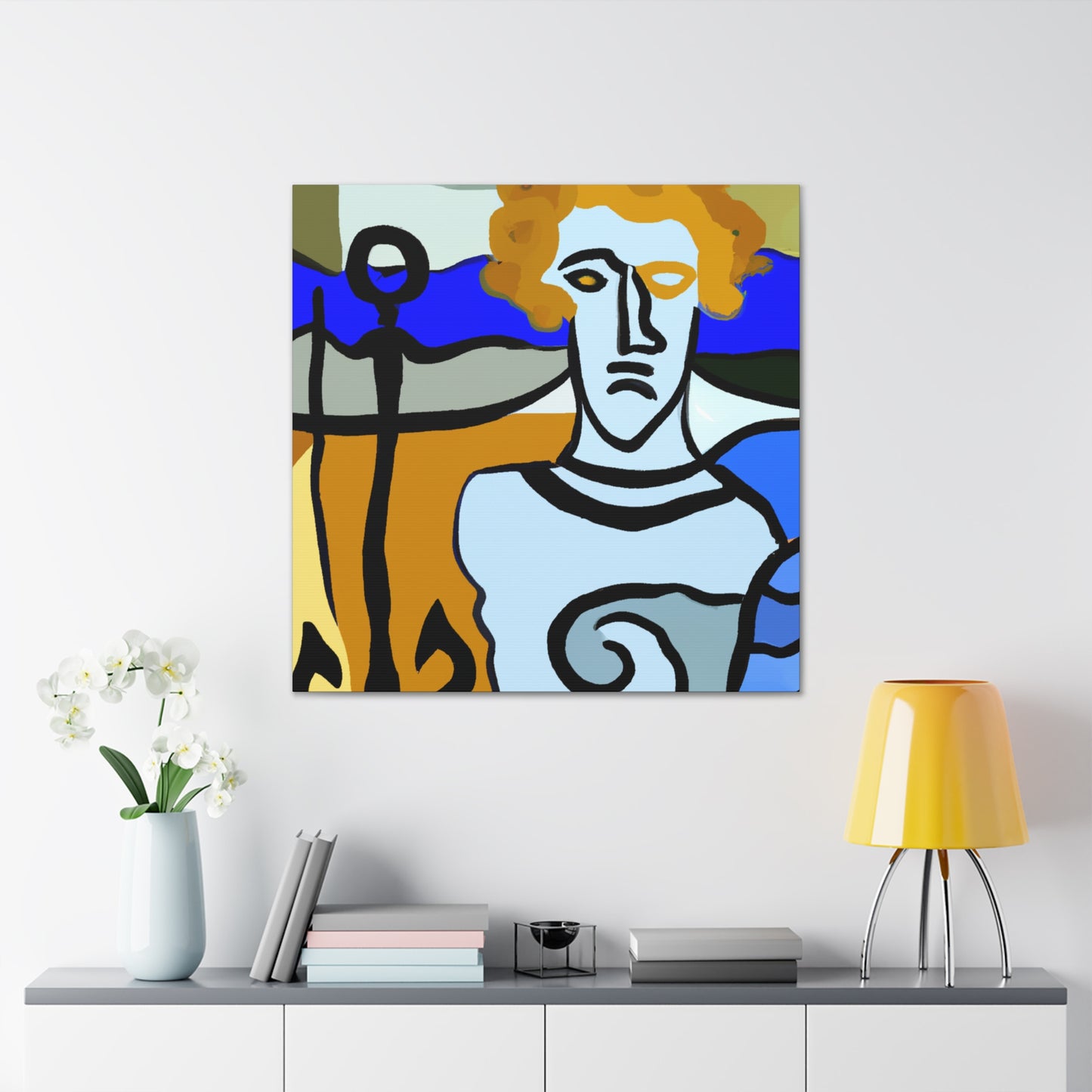 Poseidon's Ocean Majesty - Canvas