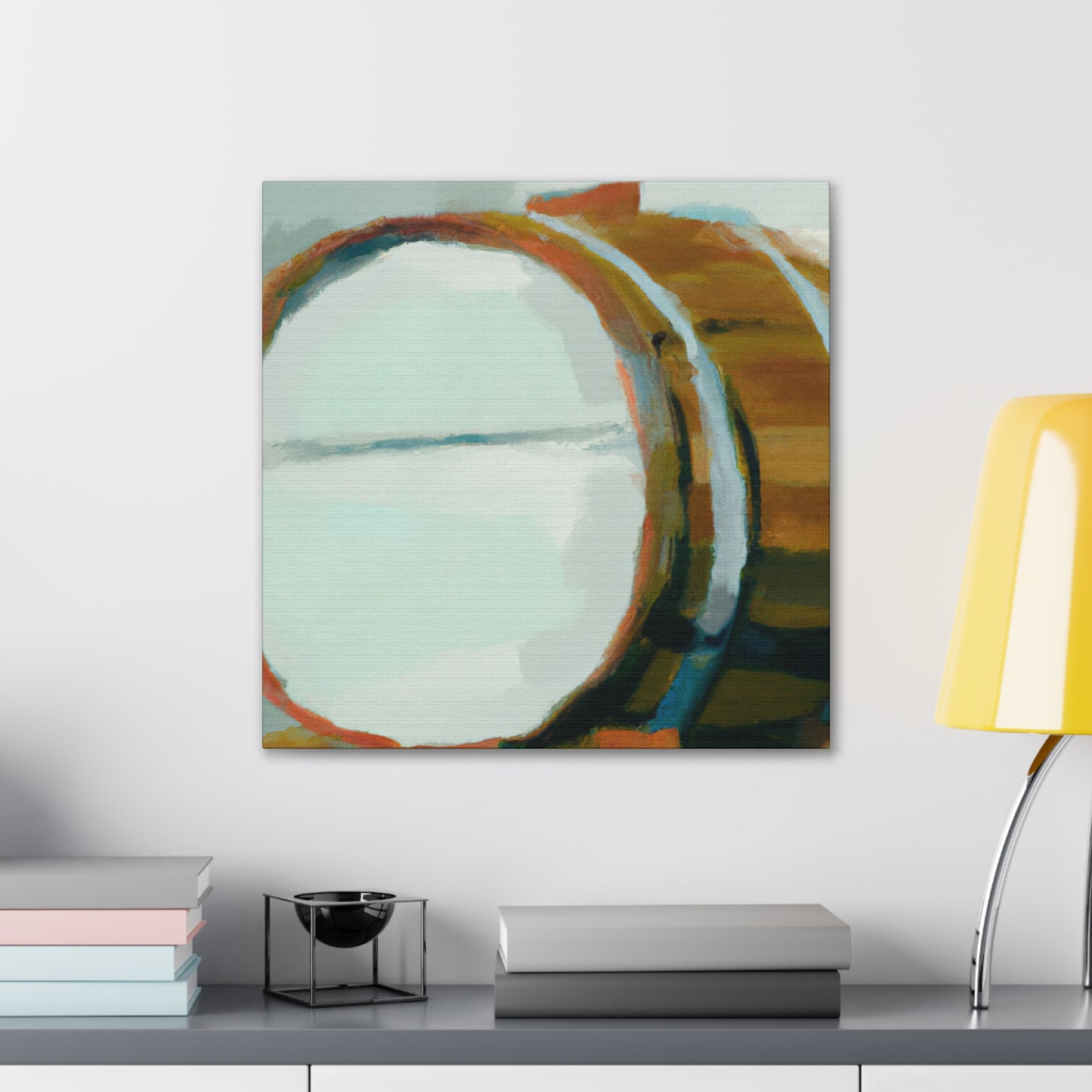 Whiskey Barrel Palette - Canvas