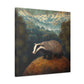 Badger in Springtime - Canvas